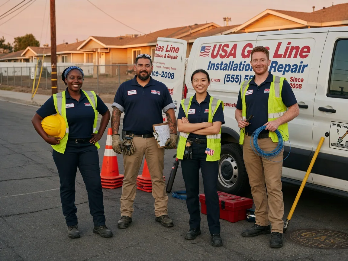 Gas Line Installation company in Elvaston, IL