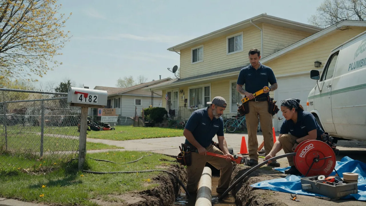 Gas Line Repair in Elvaston, IL near me